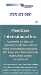 Mobile Screenshot of fleetcareinternational.com